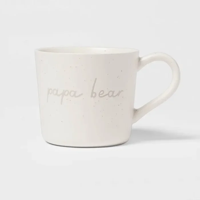 15oz Stoneware Papa Bear Mug – Threshold™