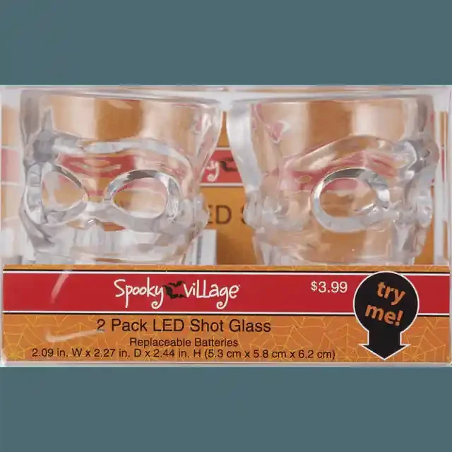 2Pk Led Shot Glass