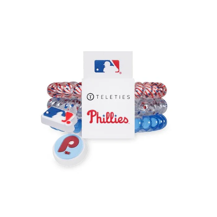 3 Pack Small Hair Ties Philadelphia Phillies