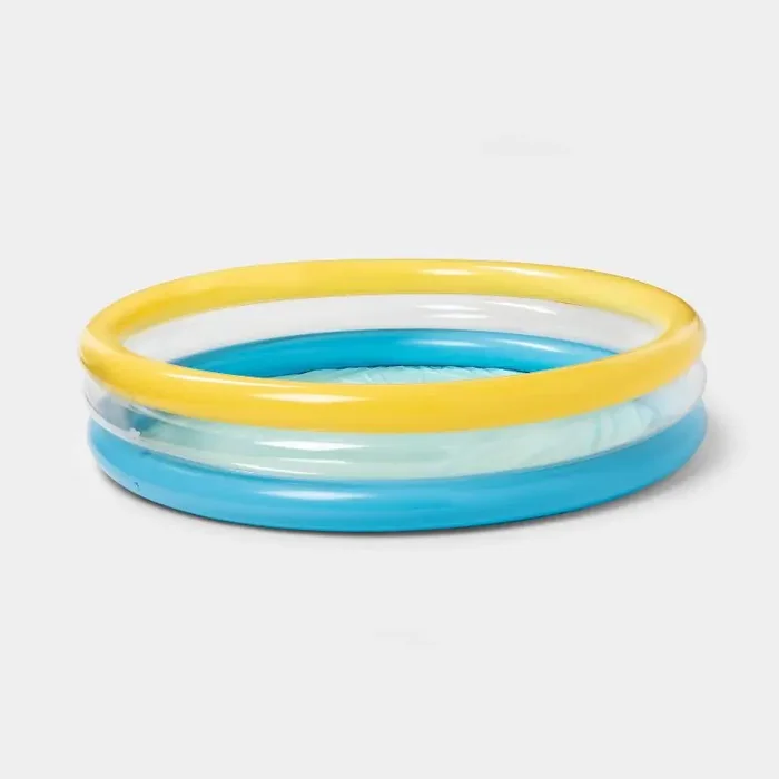 3 Ring Pool Blue Yellow – Sun Squad™