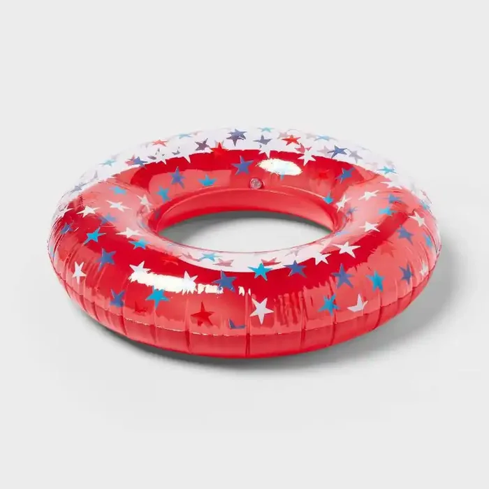 31″ Ring Tube – Sun Squad™ Star Pool Float Beach Toy