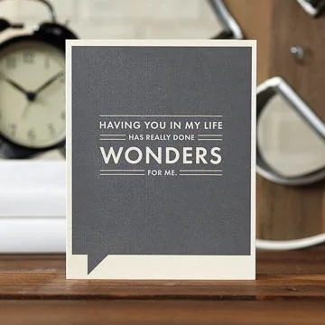 “Having You in My Life” Funny Friendship Card