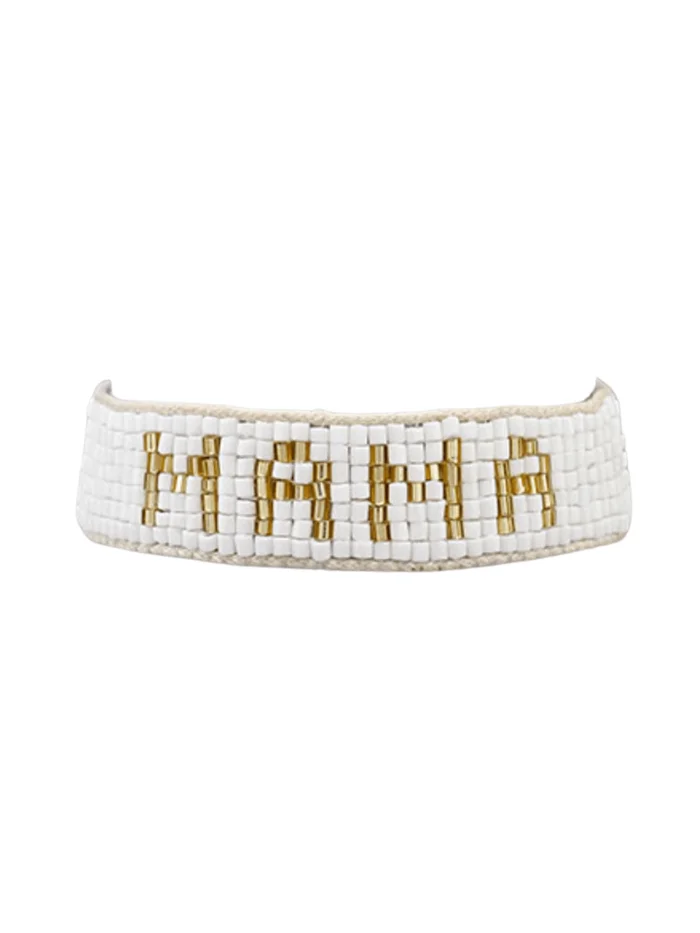 “MAMA” Beaded Bracelet