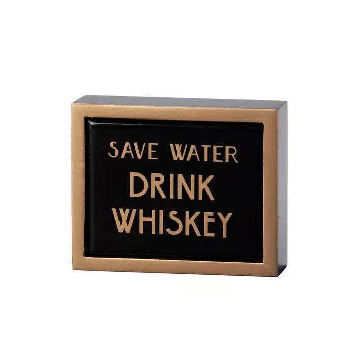 “Save Water” Framed Sign