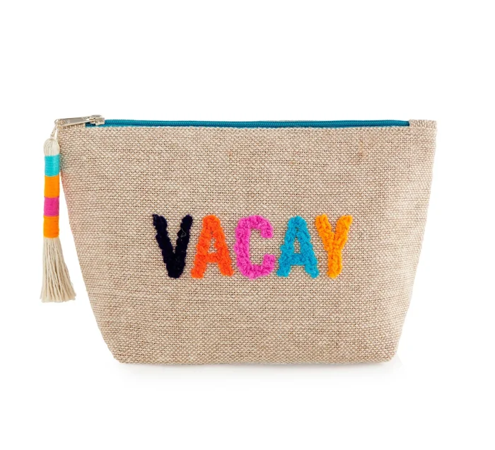 “Vacay” Zip Pouch