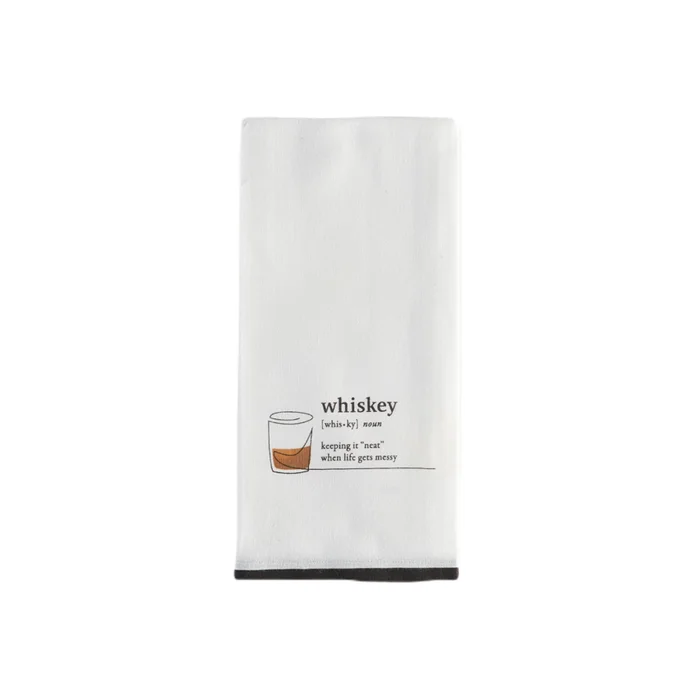 “Whiskey” Bar Towel