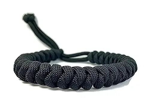 Ahen Handmade Kala Dhaga Cobra Knot Traditional Black Thread Bracelet for Women Men (Black) Adjustable Nylon