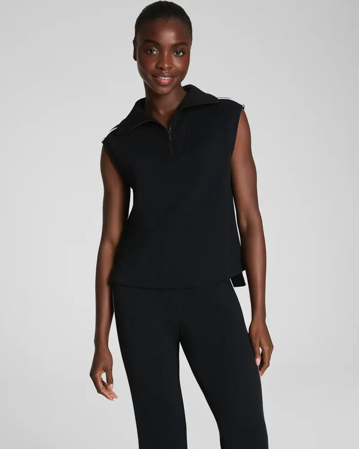 AirPique Sleeveless Half Zip
