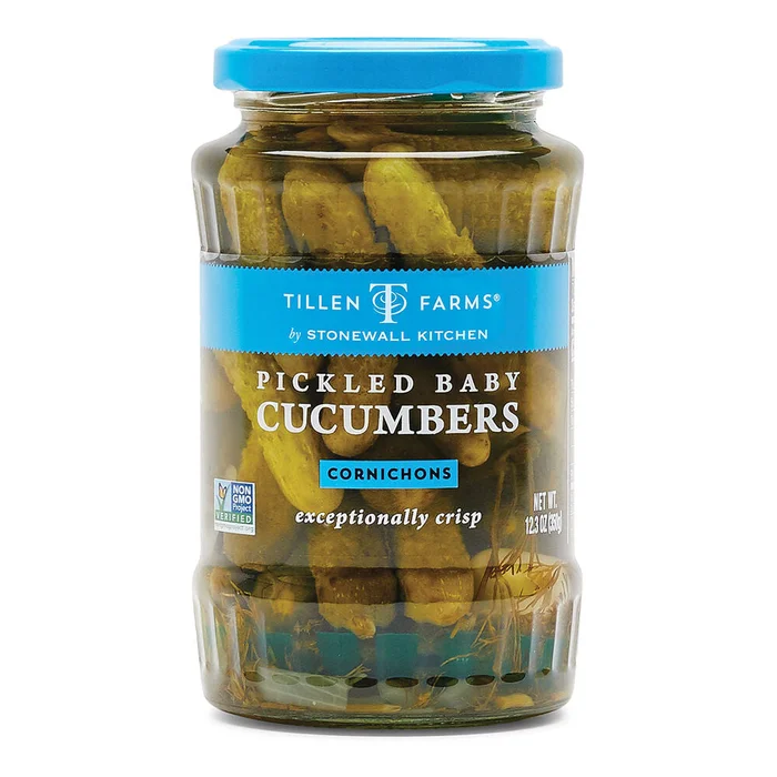 Baby Pickled Cucumbers