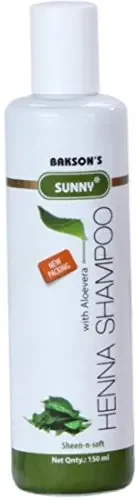 Bakson‘s Sunny Henna Shampoo with Aloevera 150ml Pack of 4