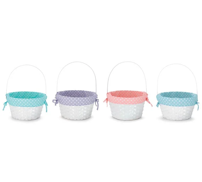 Bamboo Dot Basket
