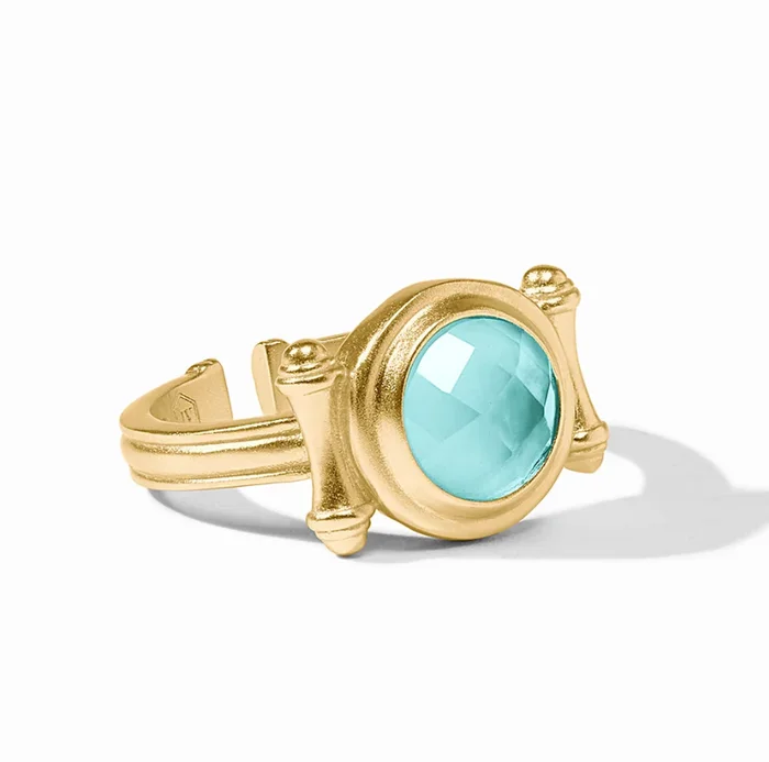 Bamboo Stone Ring – Julie Vos