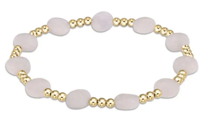 Bead Bracelet Admire Gold Moonstone 3mm