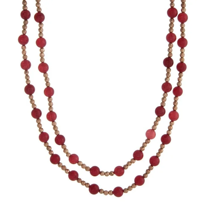Bella Beaded Wrap Necklace