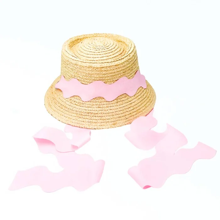 Bits & Bows Harbor Hat, Pink (Youth)
