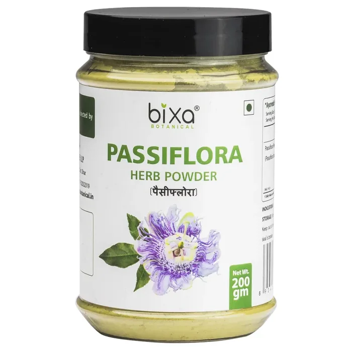 Bixa Botanical Passiflora Foetida Powder – 200 Gm Reduce Stress and Strain , Alleviates High Blood Pressure & Occasional Anxiety