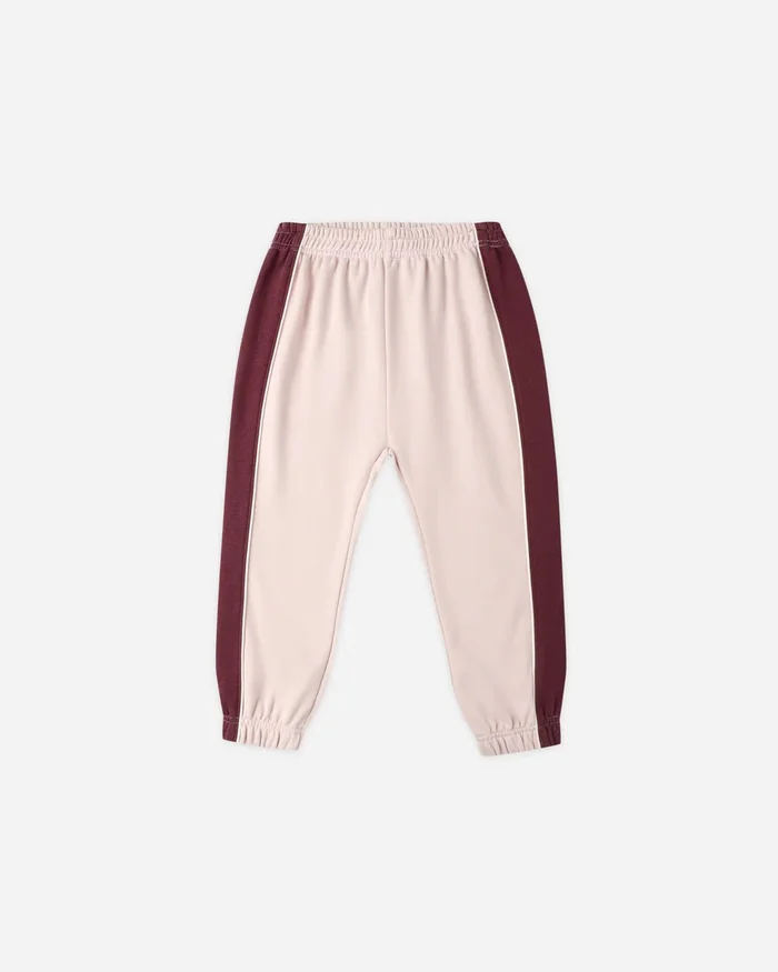 Blush Paneled Sweatpant