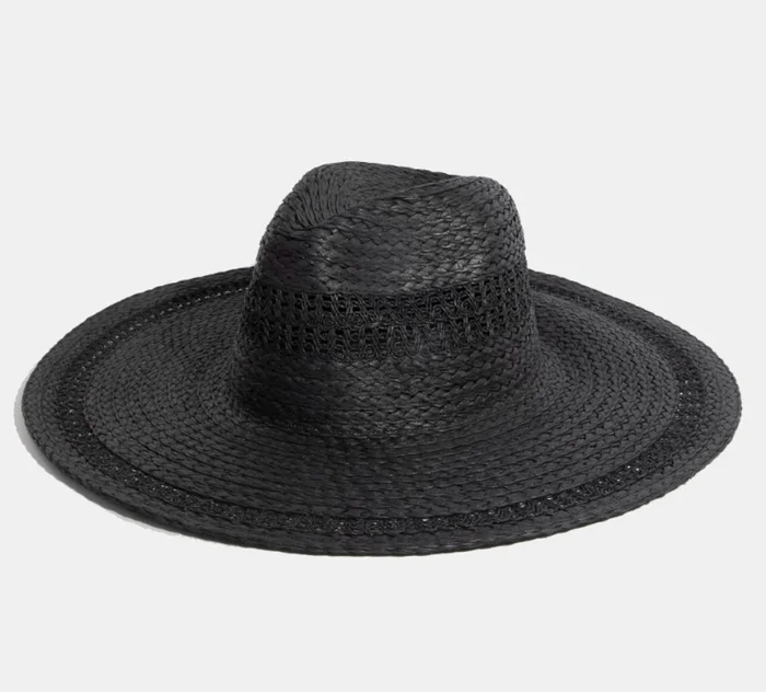 Boho Flat Brim Straw Hat