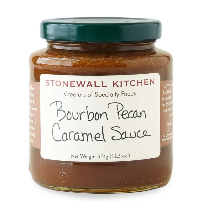 BOURBON PECAN CARAMEL SAUCE