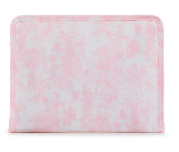 BUNNY TOILE PINK ROADIE BAG