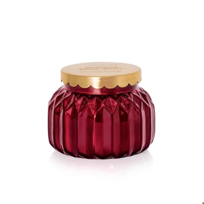 capri BLUE Red Royal Gem Sugared Spice Twist Signature Jar , 19 oz