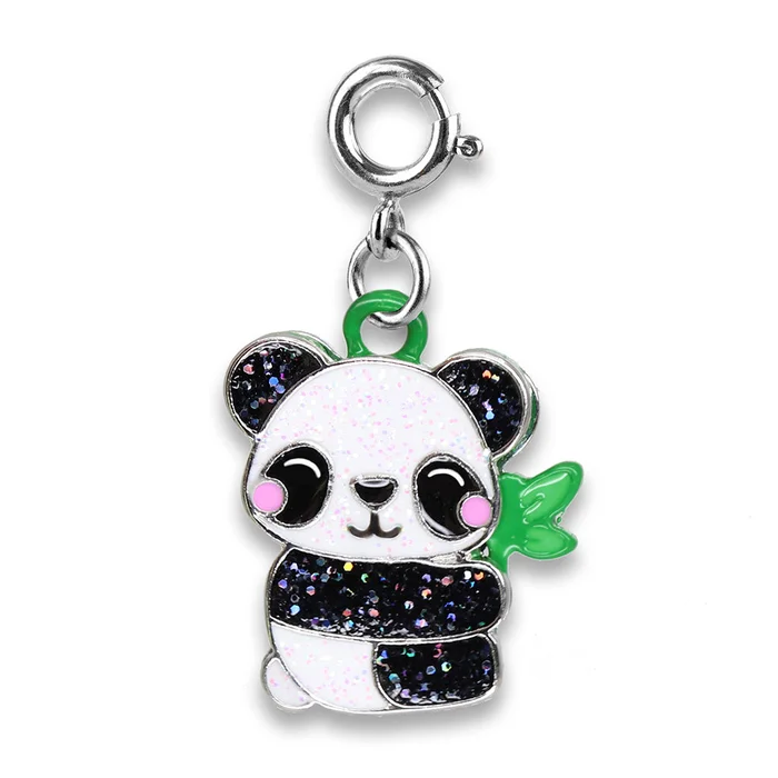 CHARM IT® Glitter Panda Charm