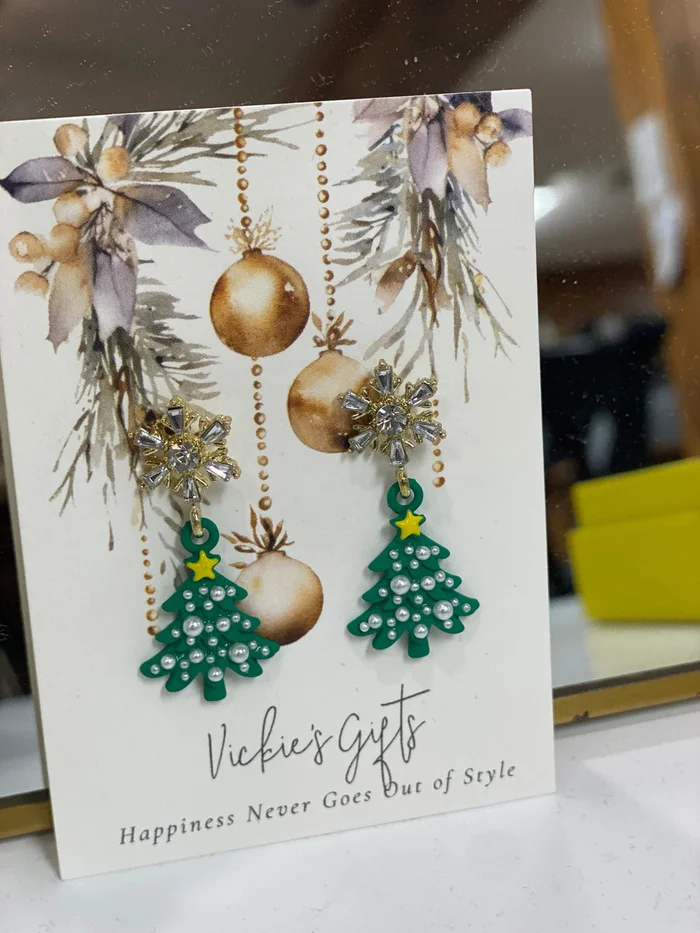 Christmas Tree Earrings