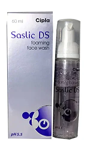 Cipla Saslic DS Foaming Face Wash (1 Pack)