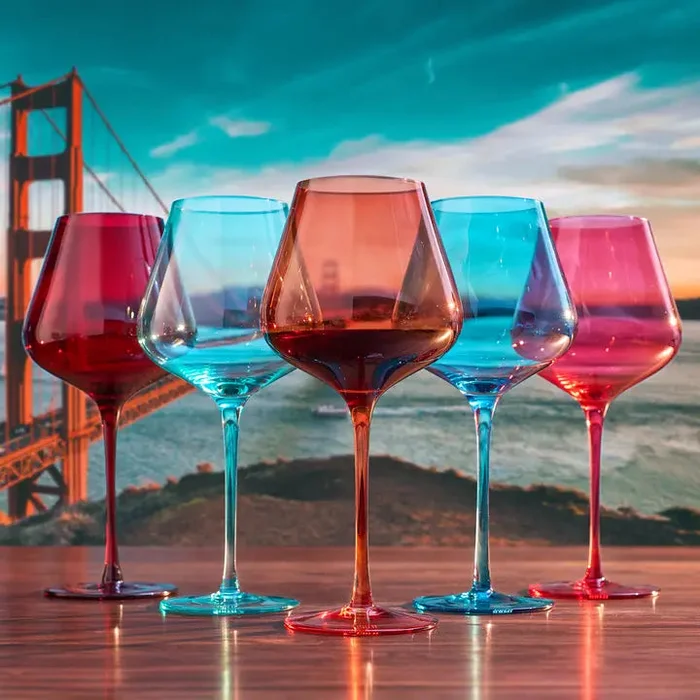 City of San Francisco Glassware Set 5