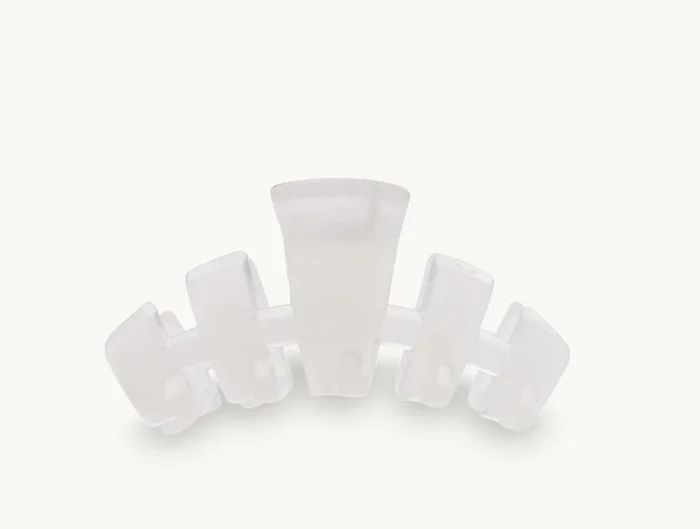 Classic Tiny Hair Clip Coconut White