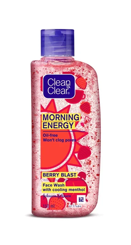 Clean & Clear Morning Energy Berry Blast Face Wash 150ml