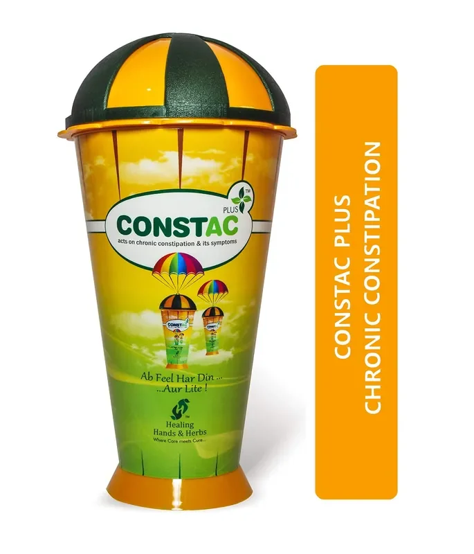 Constac Plus for Relief in Chronic Constipation – Strong Safe Clinically Proven Ayurvedic Granules 100g