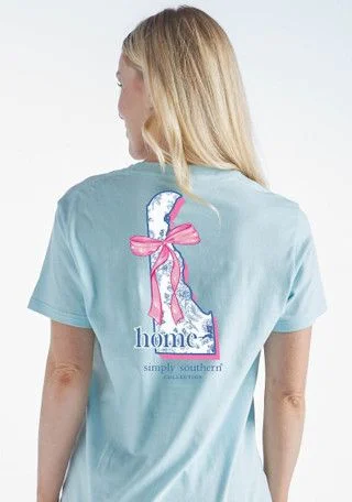 Delaware Home Short Sleeve T Shirt Ice