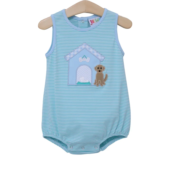 Dog House Applique Bubble by Jellybean by Smock Candy
