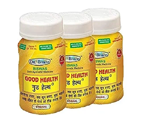 Dr. Biswas Ayurvedic Good Health – 50 Caps. Pack of 3