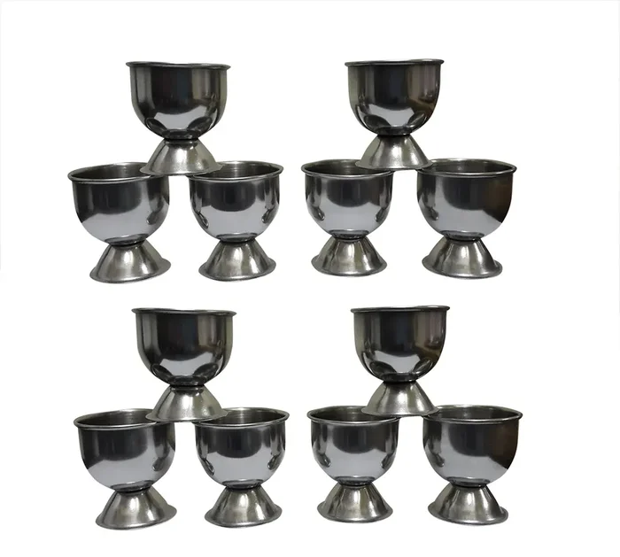 Dynore Set of 12 Egg Cups Large