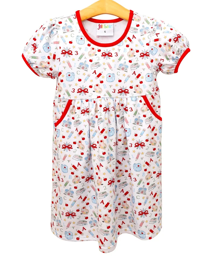 Easy As ABC Pocket Dress