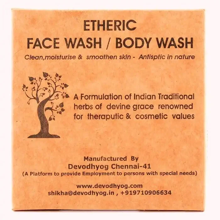 Etheric face & Body Wash Natural Chemnical free Harbal Powder ( 75 gms)