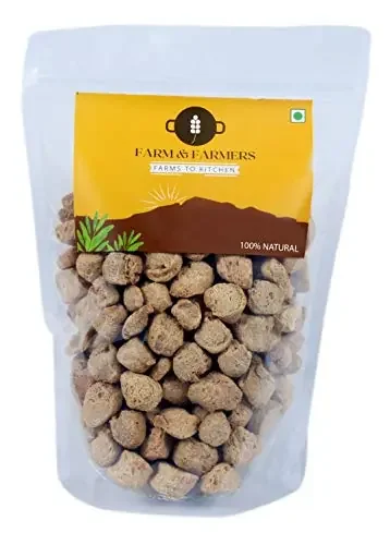 Farm and Farmers Healthy Gluten Free SOYA Chunks/Soybeans 200 gm