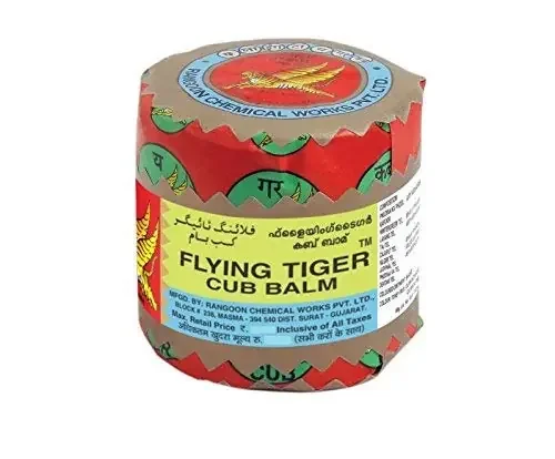 Flying Tiger Cub Balm 15gm – Massage Ball – Sports Warm-up, Insect Bite Relief