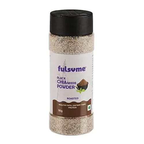 FULSOME – Black Chia Seeds Powder (Roasted)