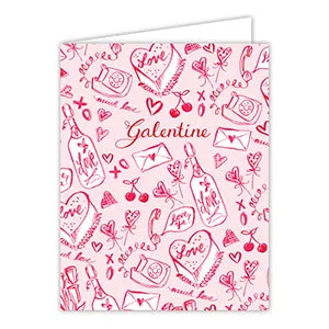 GALENTINE ICONS GREETING CARD