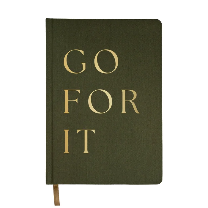 Go For It Fabric Journal – Home Decor & Gifts