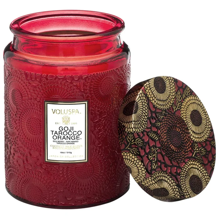 Goji Tarocco Orange – 18 oz Luxe Candle