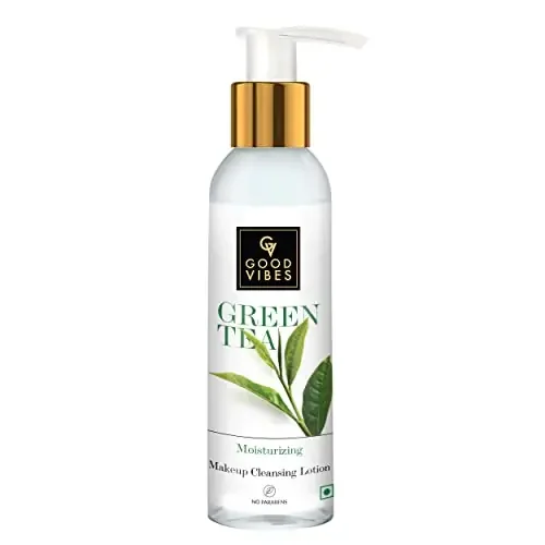 Good Vibes Moisturizing Makeup Cleansing Lotion – Green Tea (120 ml)