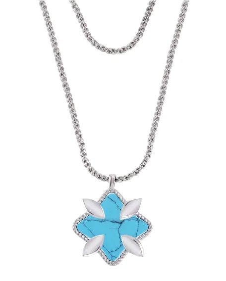 Grace Stone Pendant Necklace