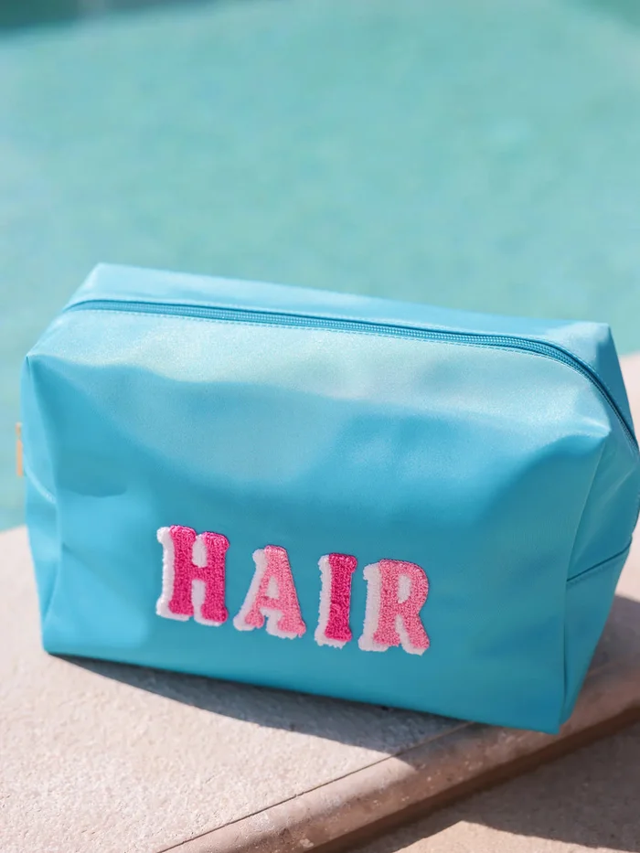 Hair Oversized Zip Bag