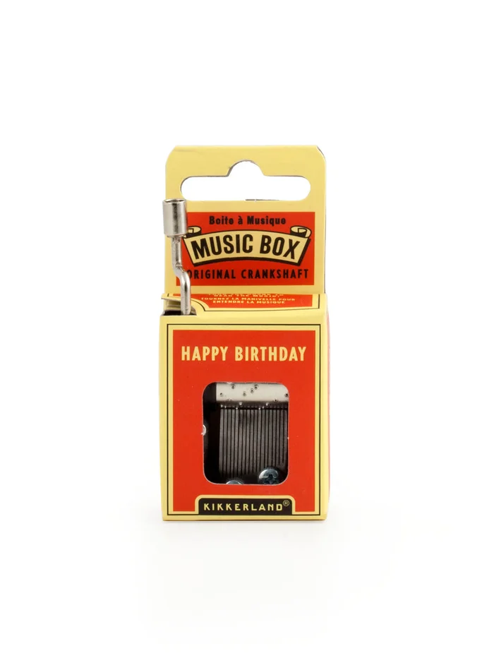 Happy Birthday Crank Music Box