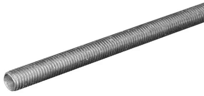 Hillman 1-in x 3-ft Coarse Thread Zinc-Plated Steel Threaded Rod