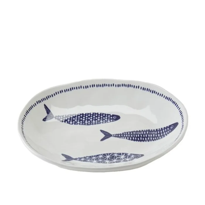 Holy Mackerel Oval Plate